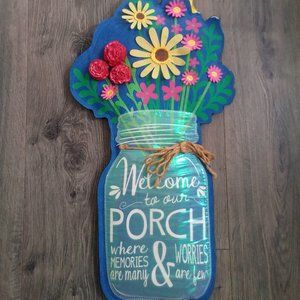 Great C Evergreen PORCH SIGN